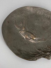 * BRONZE RELIEF WANDPLATTE