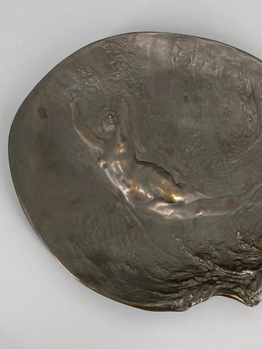 Bronze relief wandplatte - bronze,