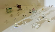 Glasfiguren Swarovski usw