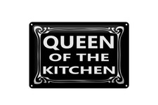 Blechschild Spruch 20x30 cm