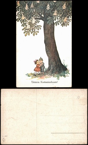 Ansichtskarte kinder als - ansichtskarte,