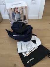 cybex MAIRA.tie Denim blue blau Babytrage Tragehilfe Baby Bauchtrage OVP