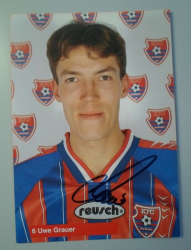 Uwe grauer autogramm bayer - grauer,