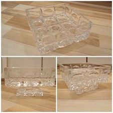 Glasschale, Glas Fuss Schale