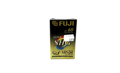 Fuji shg vhs - ec-60, vhs-c