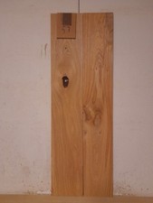 2Eichenbretter Massiv 4 seitig gehobelt L ca 100 cm dicke 2cm  Ca 17 Cm Breit 