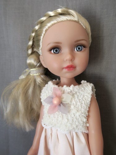 Vollvinyl puppe blonde haare - puppe,