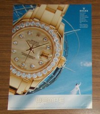 Seltene Werbung vintage ROLEX