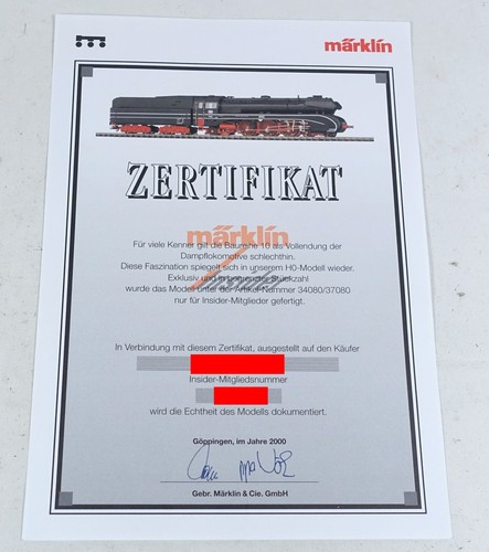 Märklin 37080 34080