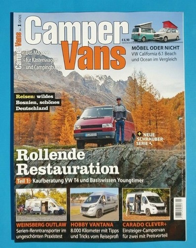 Camper vans 2021 das magazin - camper,
