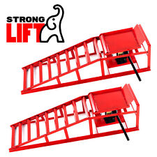 Auffahrrampe PKW hydraulisch Wagenheber 2x5000kg Rampe Verladerampe 5T