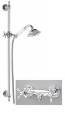 Retro Duschstange Duschkopf