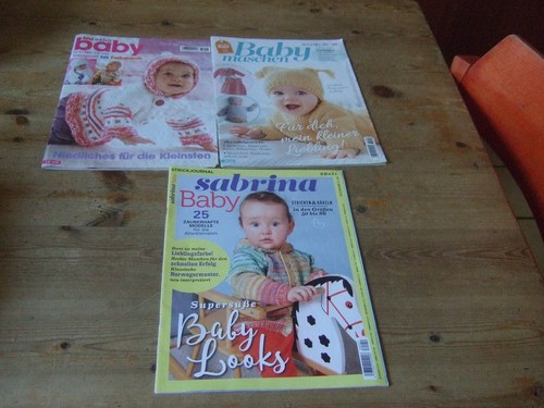 Drei moderne strickjournale - drei,