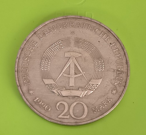 Gedenkmünze mark ddr - 20,