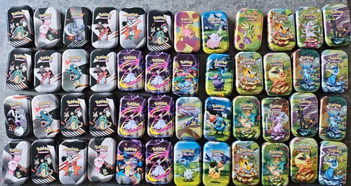 Pokemon mini tins leer - tins,