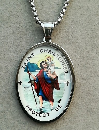 Heiliger christophorus - heiliger,