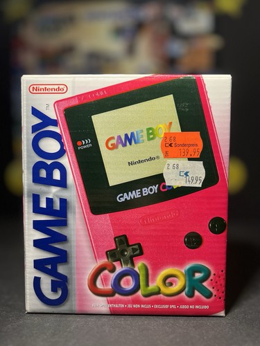 Nintendo gameboy color rosa - color,