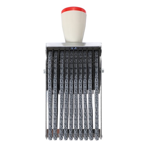 Stelliger rollstempel 5mm - 10-stelliger, 4,5mm