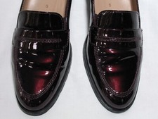 SIOUX Metallic Lackschuh Leder