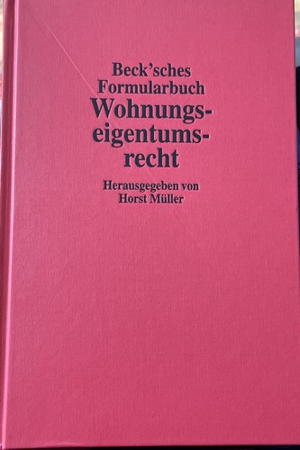 Beck sches formularbuch - beck‘sches,