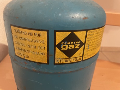 Volle camping gaz gasflasche - camping,