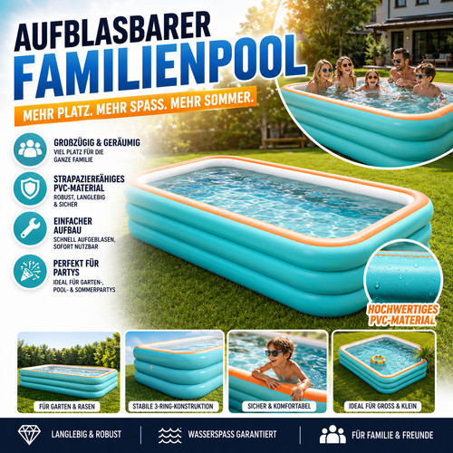 Pool aufblasbar xxl - pool,