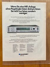 Blaupunkt Delta 6002 HiFi Anlage Original 1973 Vintage Advert Werbung Reklame