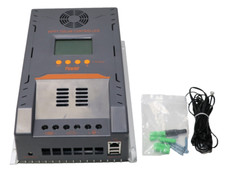 PowMr 100A MPPT Solarladeregler 24V 12V DC Auto, Max Input 100V 2600W, Gebraucht