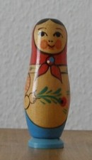 Russische Matroschka. Babuschka! Matrioschka! Einzelne Puppe! Reisenähset!!
