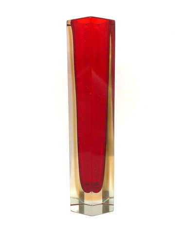 Murano glas blockvase - murano,