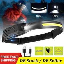 5-Modi Stirnlampe COB+LED