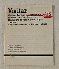 Vivitar Mittel-Format-Tele-Converter  / Gebrauchsanleitung