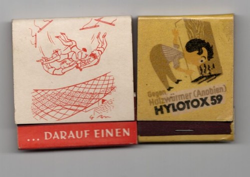 Streichholzheft hylotox 59 - 2, x