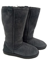 EMU AUSTRALIA Stinger Hi Damen Stiefel Grau Wildleder Gr. 37