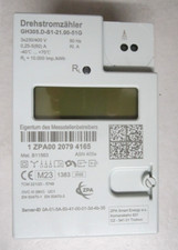eHz Drehstromzähler NEU Smart Meter inkl.  PIN Code Rücklaufsperre RLS