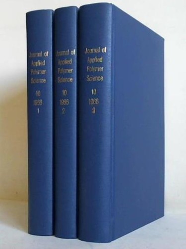 Journal applied polymer - of,