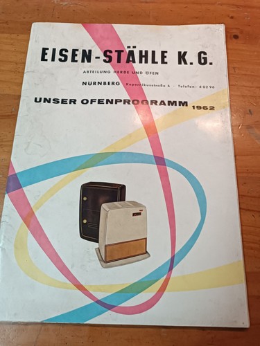 Prospekt eisen stähle ofen - prospekt,