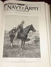 1899 BOER-KRIEG Berittener Husaren-Späher Auf Der Hut