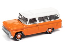 CHEVROLET Suburban - 1965 - orange / white - Auto World 1:64