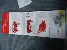 Prospekt FAHR Mähdrescher