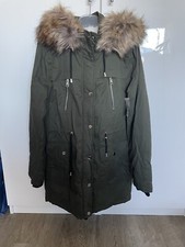 Clockhouse C&A Parka Winterjacke Neu S 36 Khaki Fell Only ❤️