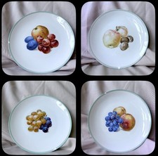 4 Thomas Porzellan Teller Mit Obst Motiv