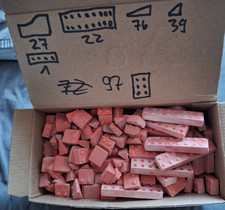 Ankerbausteine, sortiert