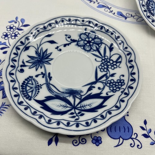 Zwiebelmuster untertasse - zwiebelmuster,