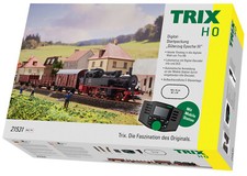 Trix 22531 Digital Start-Set mit Damflok und Güterzug  DCC/MFX NEU