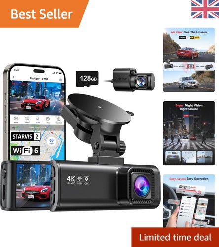 Modernste dashcam mit - 4k,