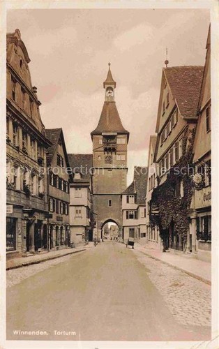 Winnenden torturm stadttor - winnenden,