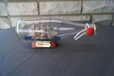 Schönes,sehr gepflegtes  Buddelschiff /Flaschenschiff mit Ständer " Gorch Fock "