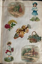 Glanzbilder Waffeln XIX