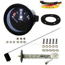12V Tankanzeige Schwimmer Tankgeber Tankuhr 52mm Schlepper Boot Traktor E-1/2-F.